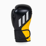 Boxing gloves Adidas Speed Tilt 200 WAKO 10 Oz Black-yellow-white 