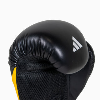 Boxing gloves Adidas Speed Tilt 200 WAKO 10 Oz Black-yellow-white 