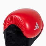 Boxing gloves Adidas Speed Tilt 200 WAKO 10 Oz Red-black-silver 