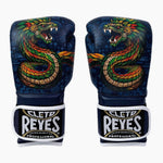 Boxing gloves Cleto Reyes Fiber Kukulkán Blue 