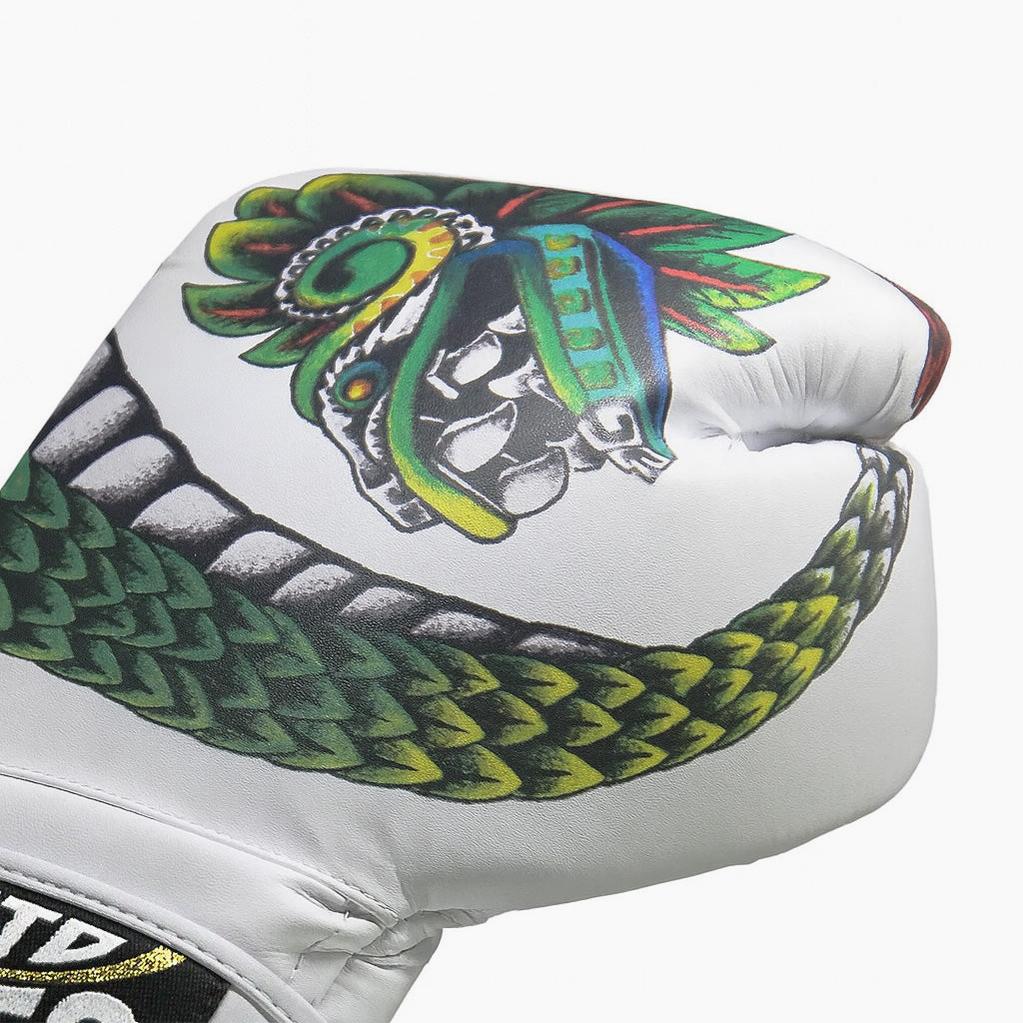 Boxing gloves Cleto Reyes Fiber Quetzalcoatl Prison Art - Combat Arena