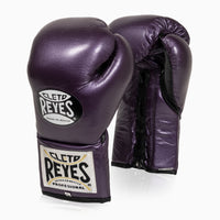 Boxing gloves Cleto Reyes Professional CB2 Viola with Laces-Combat Arena