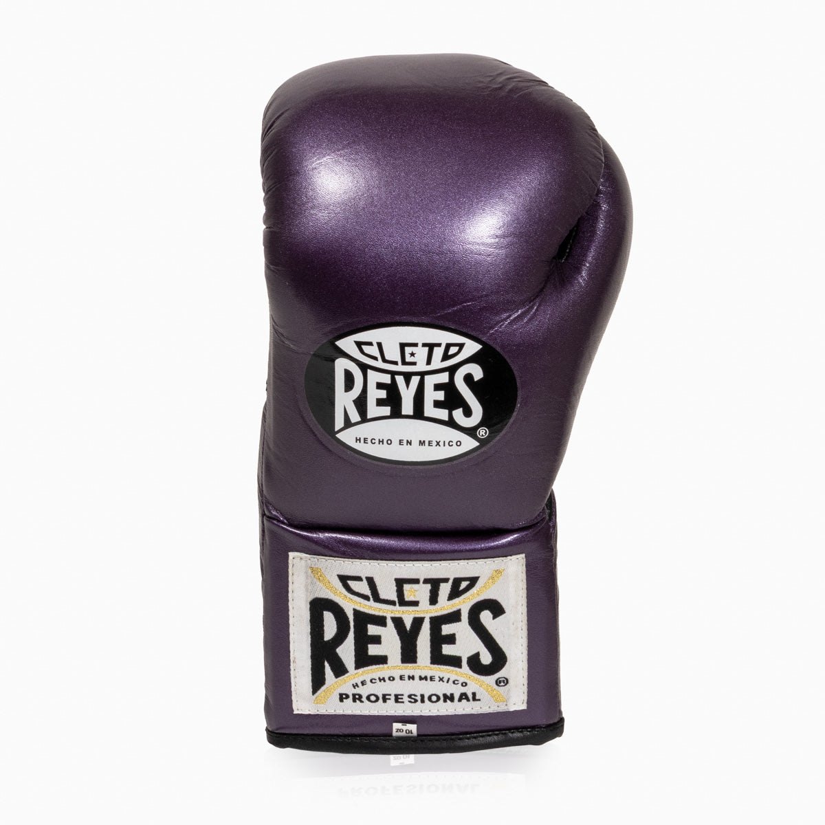 Boxing gloves Cleto Reyes Professional CB2 Purple with laces