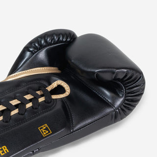 Boxing gloves Di Nardo Undercover with Laces Black-gold 