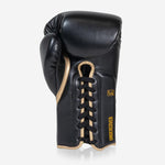 Boxing gloves Di Nardo Undercover with Laces Black-gold 