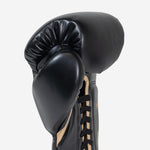 Boxing gloves Di Nardo Undercover with Laces Black-gold 