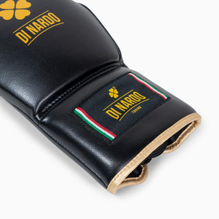 Boxing gloves Di Nardo Undercover with Laces Black-gold 