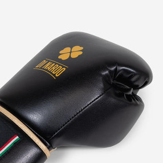 Boxing gloves Di Nardo Undercover with Velcro Black-gold 