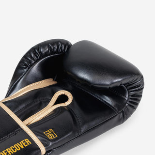 Boxing gloves Di Nardo Undercover with Velcro Black-gold 