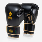 Boxing gloves Di Nardo Undercover with Velcro Black-gold 