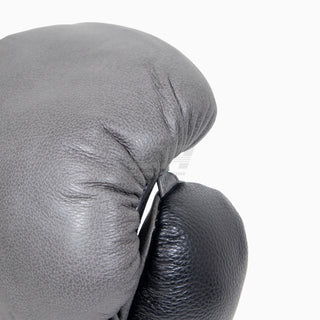 Boxing gloves Di Nardo with laces 16 Oz Gray-black 