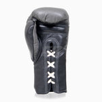 Boxing gloves Di Nardo with laces 16 Oz Gray-black 