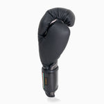 Boxing gloves Di Nardo with Velcro 12 Oz Dark silver-black-Combat Arena