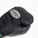 Boxing gloves Di Nardo with Velcro 14 Oz Black-green 