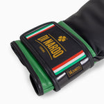 Boxing gloves Di Nardo with Velcro 14 Oz Black-green 