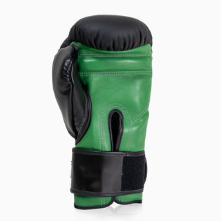 Boxing gloves Di Nardo with Velcro 14 Oz Black-green 