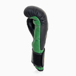 Boxing gloves Di Nardo with Velcro 14 Oz Black-green 