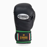 Boxing gloves Di Nardo with Velcro 14 Oz Black-green 