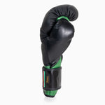Boxing gloves Di Nardo with Velcro 14 Oz Black-green 
