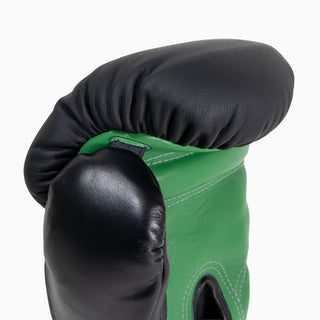 Boxing gloves Di Nardo with Velcro 14 Oz Black-green 