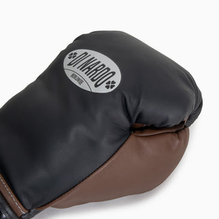 Boxing gloves Di Nardo with Velcro 16 Oz Black-cocoa 