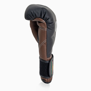 Boxing gloves Di Nardo with Velcro 16 Oz Black-cocoa 