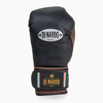 Boxing gloves Di Nardo with Velcro 16 Oz Black-cocoa 