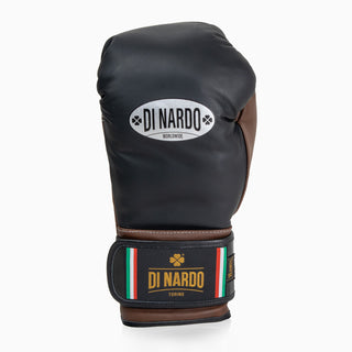 Boxing gloves Di Nardo with Velcro 16 Oz Black-cocoa 