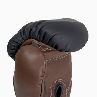 Boxing gloves Di Nardo with Velcro 16 Oz Black-cocoa 