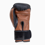 Boxing gloves Di Nardo with Velcro 16 Oz Black-brown 
