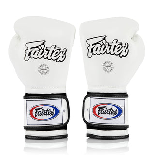 Boxing gloves Fairtex Mexican Style BGV9 White