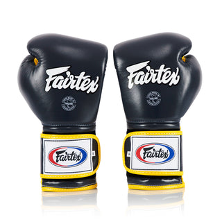 Boxing gloves Fairtex Mexican Style BGV9 Blue-yellow 