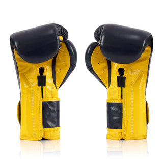 Boxing gloves Fairtex Mexican Style BGV9 Blue-yellow 