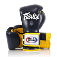 Boxing gloves Fairtex Mexican Style BGV9 Blue-yellow 