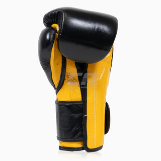 Boxing gloves Fairtex Mexican Style BGV9 Black-Yellow