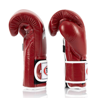 Boxing gloves Fairtex Mexican Style BGV9 Red-white 