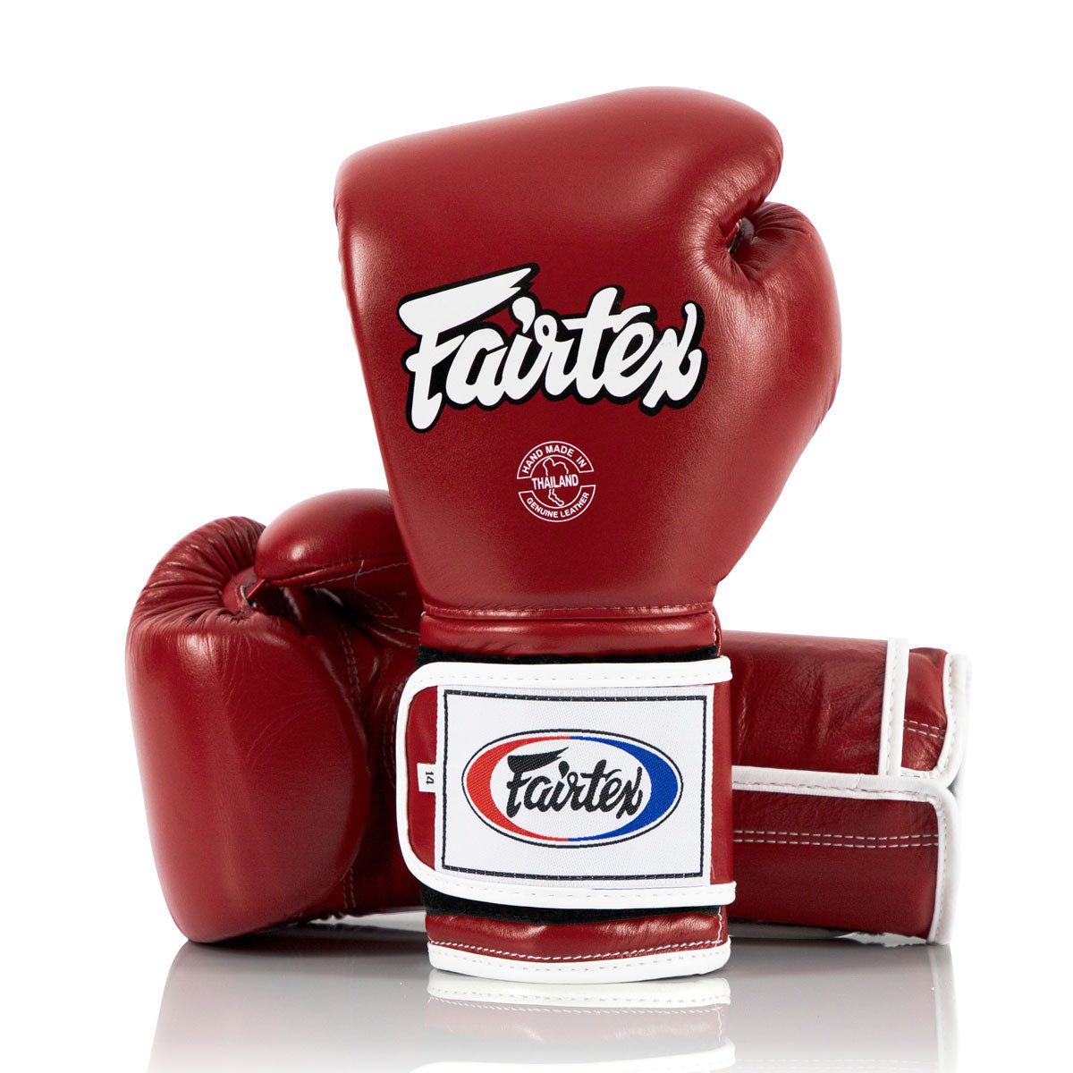 Boxing gloves Fairtex Mexican Style BGV9 Red-white 