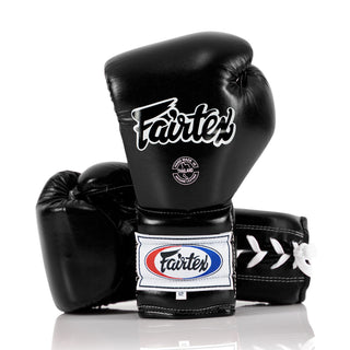 Boxing gloves Fairtex PRO Training Mexican Style BGL7 Black 