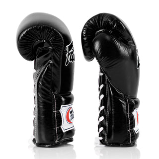 Boxing gloves Fairtex PRO Training Mexican Style BGL7 Black 