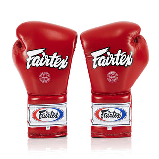 Boxing gloves Fairtex PRO Training Mexican Style BGL7 Red 