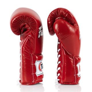 Boxing gloves Fairtex PRO Training Mexican Style BGL7 Red 
