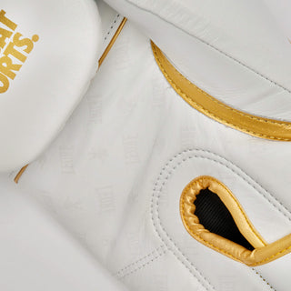 Boxing gloves Leone DNA Premium GN002 White 