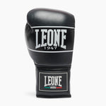 Boxing gloves Leone Shock Pro with laces GN057L Black 