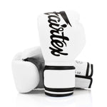 Thai boxing gloves Fairtex BGV14 White 