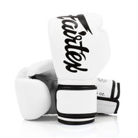 Thai boxing gloves Fairtex BGV14 White 