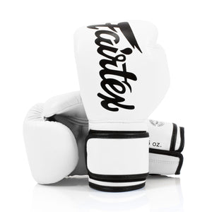 Thai boxing gloves Fairtex BGV14 White 