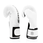Thai boxing gloves Fairtex BGV14 White 