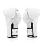 Thai boxing gloves Fairtex BGV14 White 