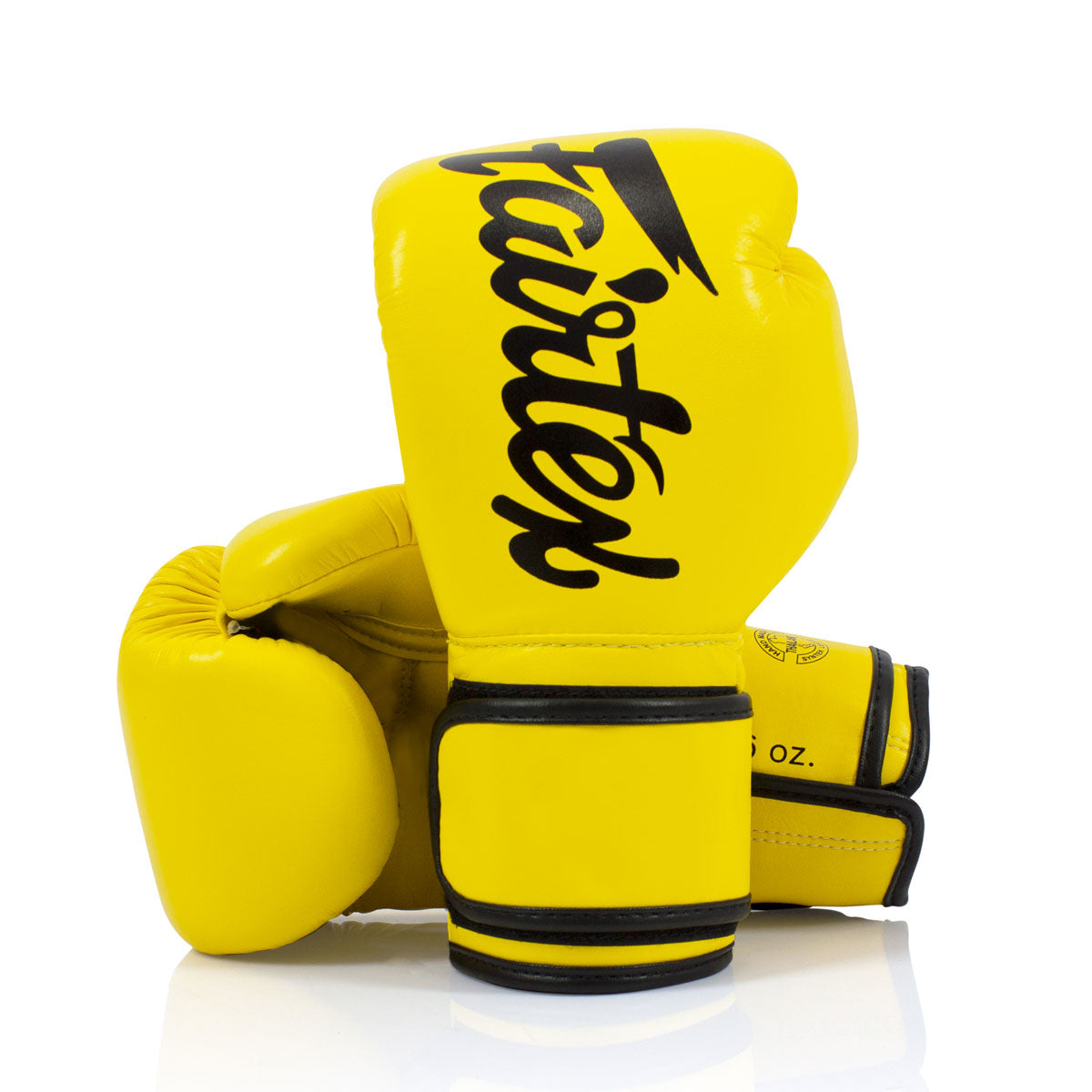 Thai boxing gloves Fairtex BGV14 Yellow 