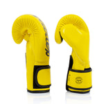 Thai boxing gloves Fairtex BGV14 Yellow 